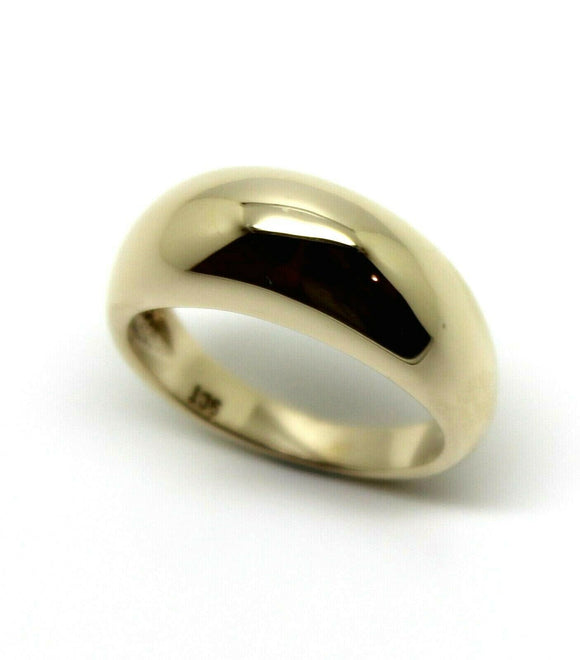 New Genuine Solid 9ct White Or Rose Or Yellow Gold High 7mm Dome Ring Your Size - Sizes R to Z