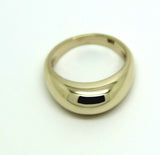 New Genuine Solid 9ct White Or Rose Or Yellow Gold High 7mm Dome Ring Your Size - Sizes R to Z