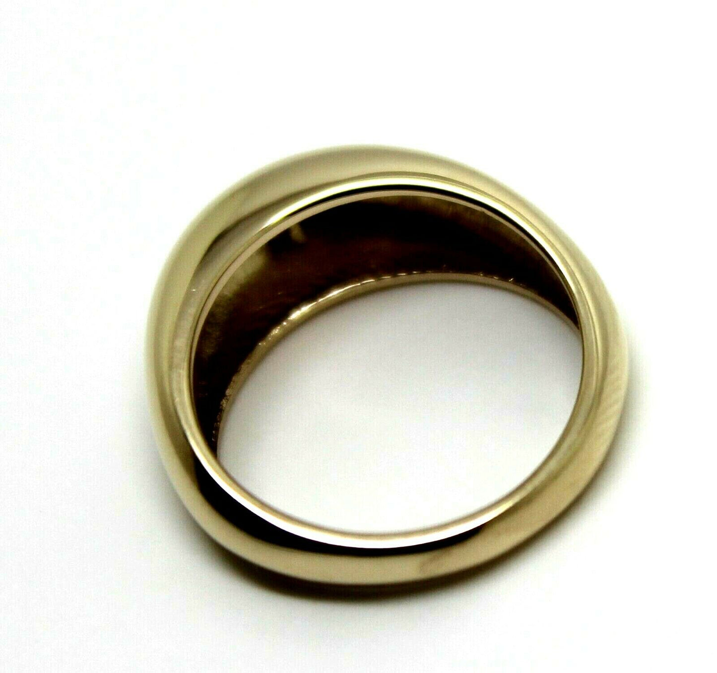 New Genuine Solid 9ct White Or Rose Or Yellow Gold High 7mm Dome Ring Your Size - Sizes R to Z