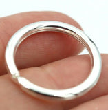 Genuine New Sterling Silver Split Ring Round 12mm or 24mm Size *Free post