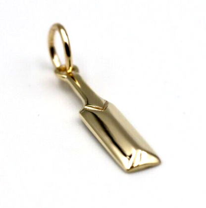 Kaedesigns, Genuine New 9ct 375 Yellow, Rose or White Gold Solid Cricket Bat Pendant / Charm