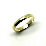 Genuine Solid 9ct Yellow Gold 2.5mm Wedding Band Ring Choose your Size
