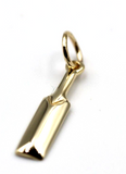 Kaedesigns, Genuine New 9ct 375 Yellow, Rose or White Gold Solid Cricket Bat Pendant / Charm