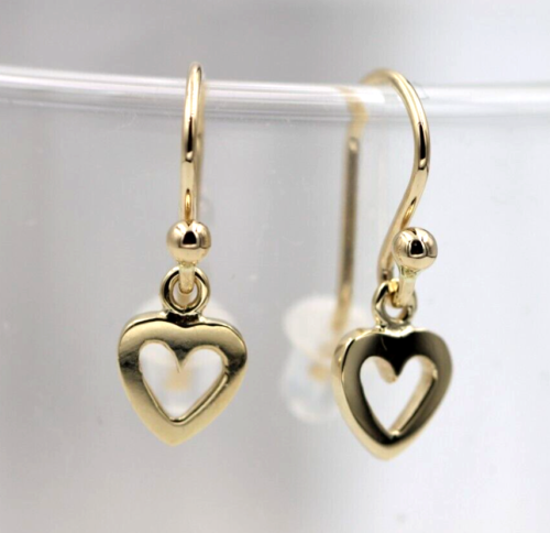 Kaedesigns Genuine 9ct 9k Solid Delicate Small Yellow, Rose or White G