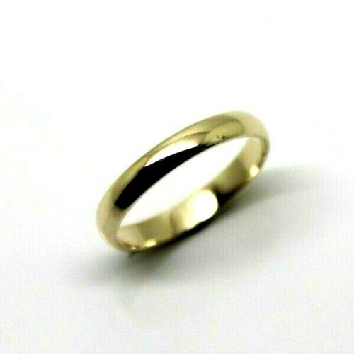 Genuine Solid 9ct Yellow Gold 2.5mm Wedding Band Ring Choose your Size