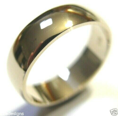 Kaedesigns New Genuine Custom Made 18ct Yellow Gold 5mm Wide Wedding Band Ring