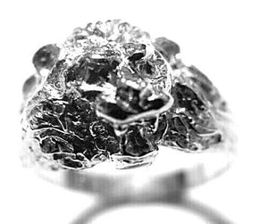 Kaedesigns Genuine Solid New Sterling Silver Large Lions Head Ring