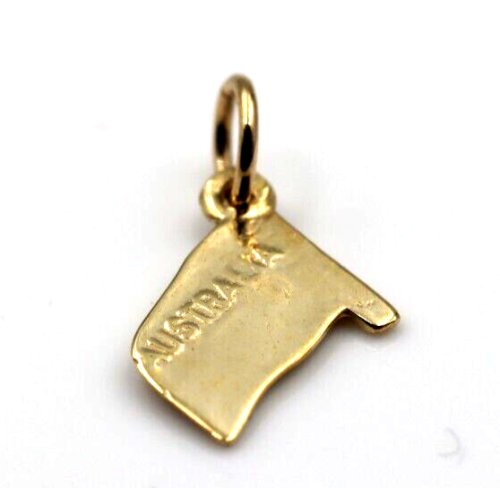 Kaedesigns, Genuine 9K Yellow Gold Australian Flag Charm or Pendant