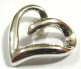 Kaedesigns Genuine New Full Solid Genuine Sterling Silver Heart Pendant