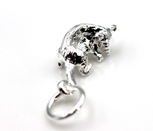 Sterling silver 925 small lightweight Possum Charm with jump ring