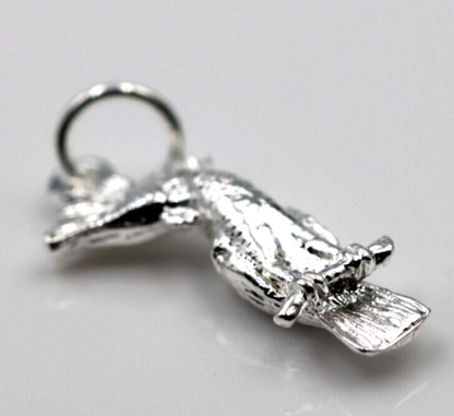 Kaedesigns, New Genuine Sterling Silver 925 Parrot Cockatoo Pendant Charm