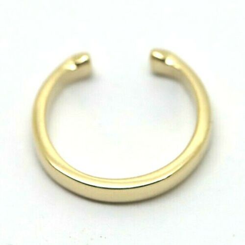 Genuine Solid 9ct Yellow, Rose or White Gold Ear Cartilage Cuff earring