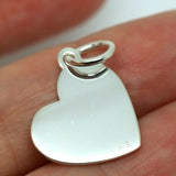 Kaedesigns New Sterling Silver Heart Shield Pendant Engraving available