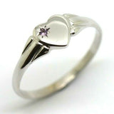 Genuine 9ct 9K Yellow, Rose or White Gold / 375, Amethyst (Birthstone Of February) Signet Ring