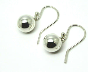 Kaedesigns New Sterling Silver 10mm Euro Ball Hook Earrings